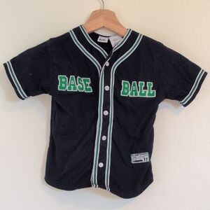 Vintage Navy Baseball Tee Shirt